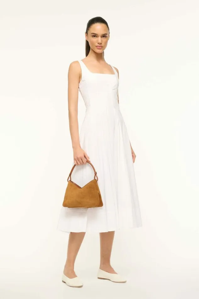 STAUD Shoulder VALERIE SHOULDER BAG Tan Suede 8211 Women STAUD Shoulder VALERIE SHOULDER BAG Tan Suede 8211 Women