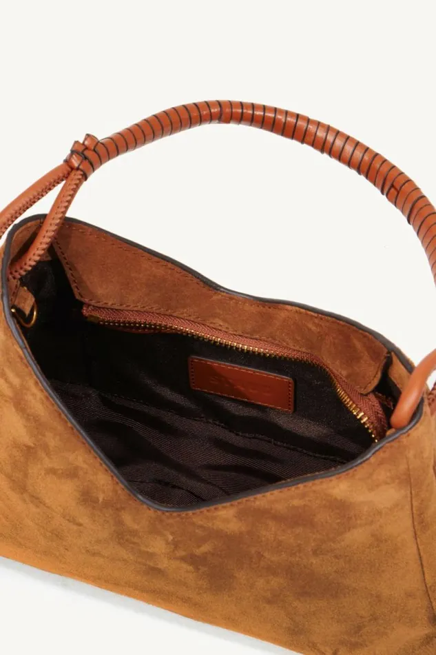 STAUD Shoulder VALERIE SHOULDER BAG Tan Suede 8211 Women STAUD Shoulder VALERIE SHOULDER BAG Tan Suede 8211 Women