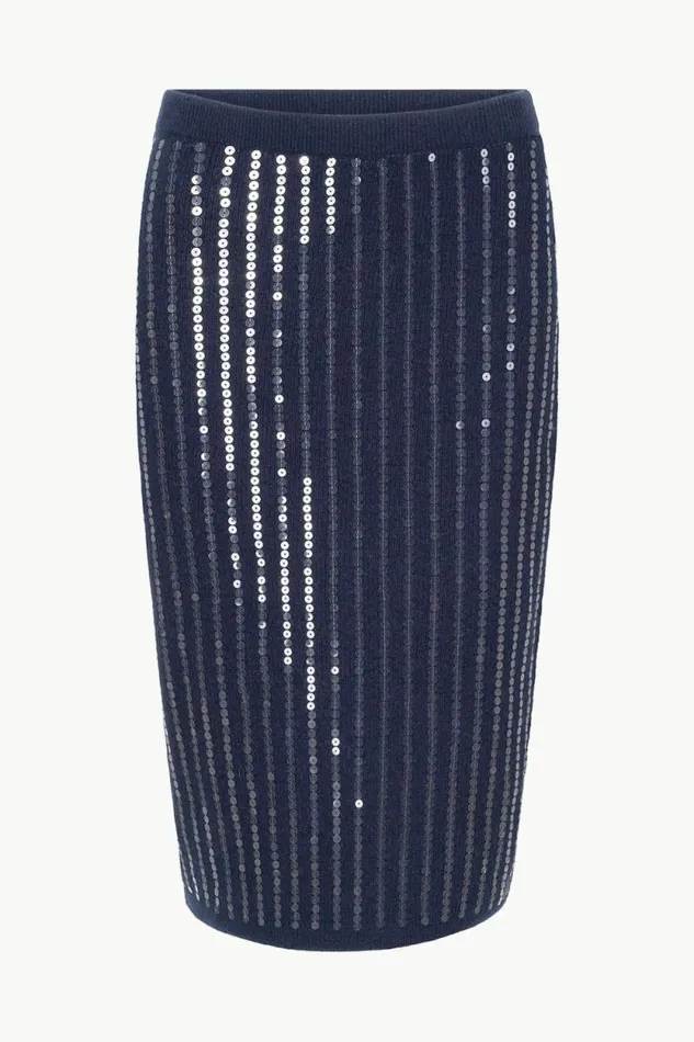 STAUD Skirts MIMI SKIRT Navy 8211 Women STAUD Skirts MIMI SKIRT Navy 8211 Women