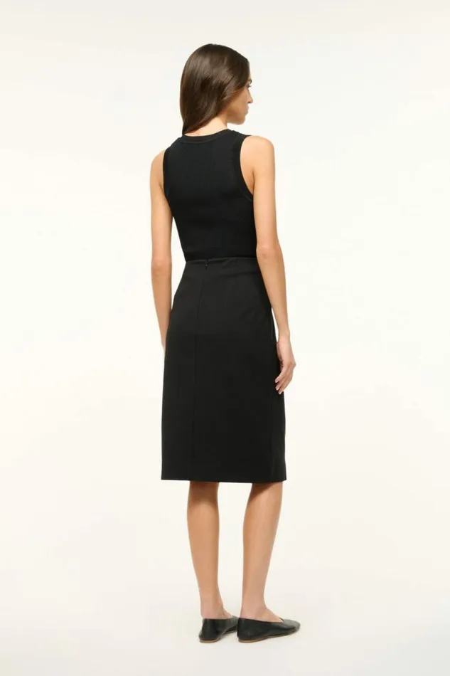 STAUD Skirts PASCALE PENCIL SKIRT Black 8211 Women STAUD Skirts PASCALE PENCIL SKIRT Black 8211 Women