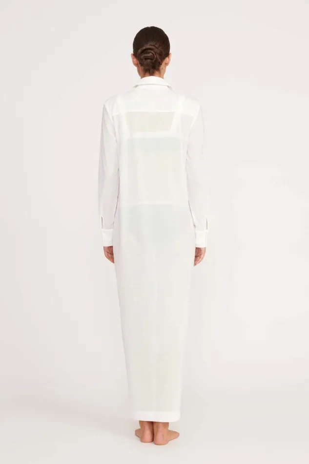 STAUD Swim VITA DRESS White 8211 Women