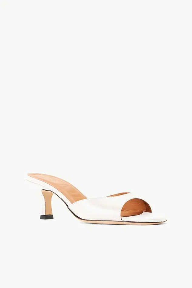 STAUD The Evening Edit BRIGITTE MULE Paper Satin 8211 Women STAUD The Evening Edit BRIGITTE MULE Paper Satin 8211 Women