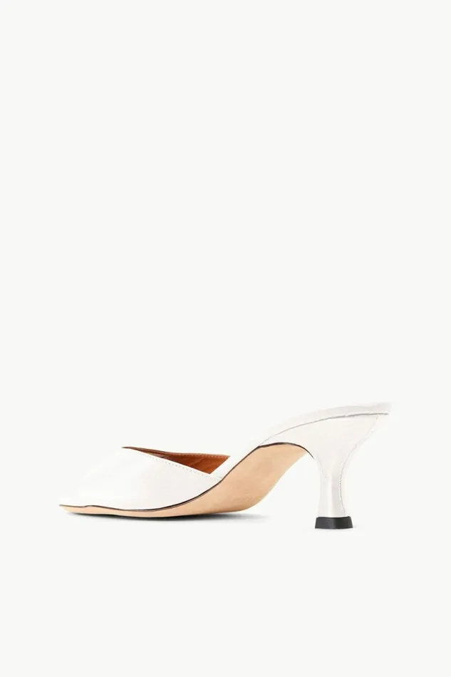 STAUD The Evening Edit BRIGITTE MULE Paper Satin 8211 Women STAUD The Evening Edit BRIGITTE MULE Paper Satin 8211 Women