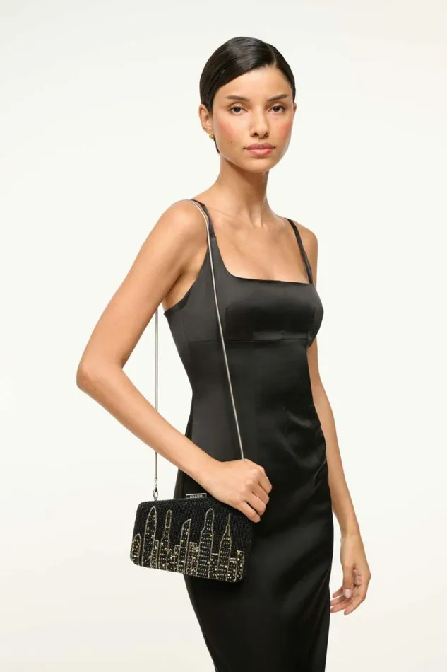 STAUD The Evening Edit CARMELLA BEADED CLUTCH Nyc Skyline 8211 Women STAUD The Evening Edit CARMELLA BEADED CLUTCH Nyc Skyline 8211 Women
