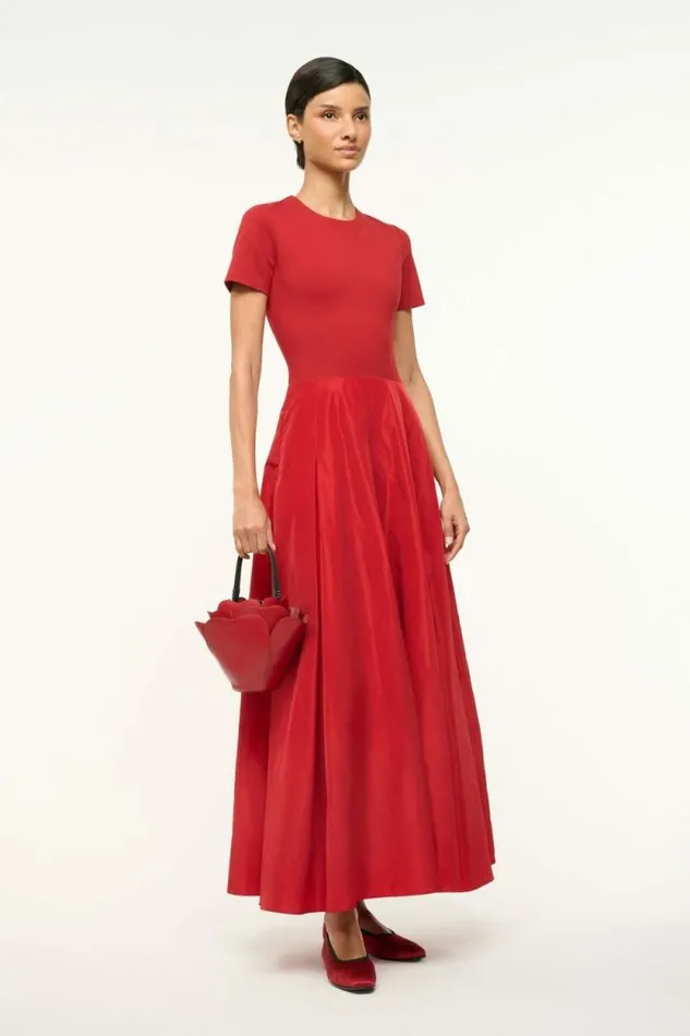 STAUD The Evening Edit JULIET BAG Rouge 8211 Women STAUD The Evening Edit JULIET BAG Rouge 8211 Women