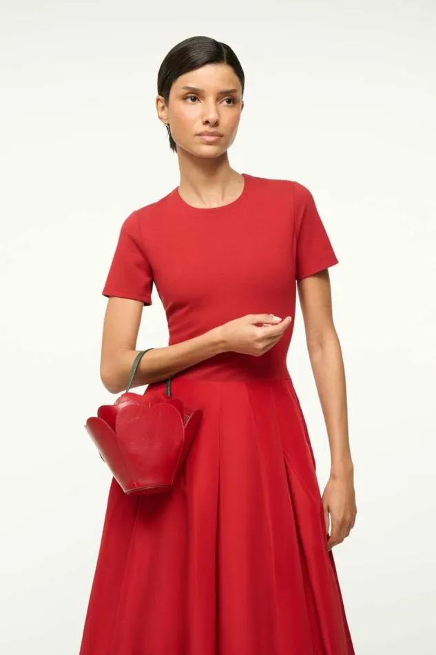 STAUD The Evening Edit JULIET BAG Rouge 8211 Women STAUD The Evening Edit JULIET BAG Rouge 8211 Women