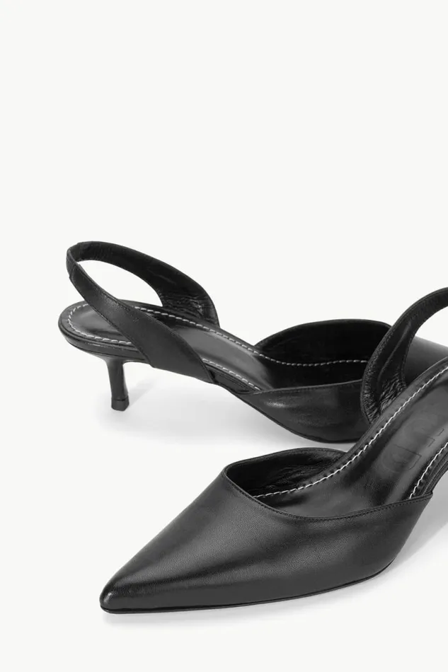 STAUD The Evening Edit SEBASTIAN SLINGBACK Black 8211 Women STAUD The Evening Edit SEBASTIAN SLINGBACK Black 8211 Women