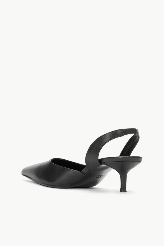 STAUD The Evening Edit SEBASTIAN SLINGBACK Black 8211 Women STAUD The Evening Edit SEBASTIAN SLINGBACK Black 8211 Women