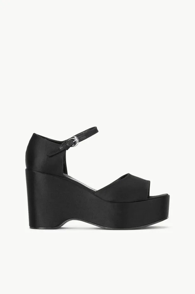 STAUD The Evening Edit STELLA PLATFORM SANDAL Black 8211 Women