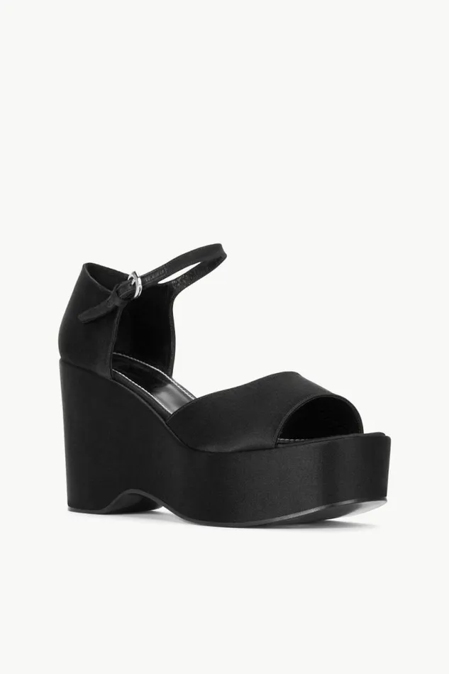 STAUD The Evening Edit STELLA PLATFORM SANDAL Black 8211 Women STAUD The Evening Edit STELLA PLATFORM SANDAL Black 8211 Women