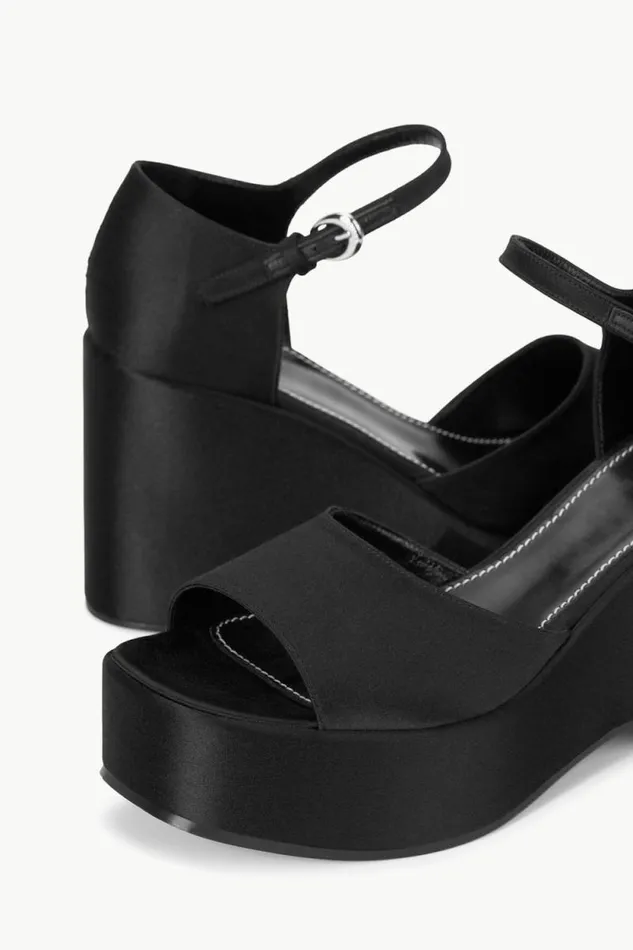 STAUD The Evening Edit STELLA PLATFORM SANDAL Black 8211 Women STAUD The Evening Edit STELLA PLATFORM SANDAL Black 8211 Women