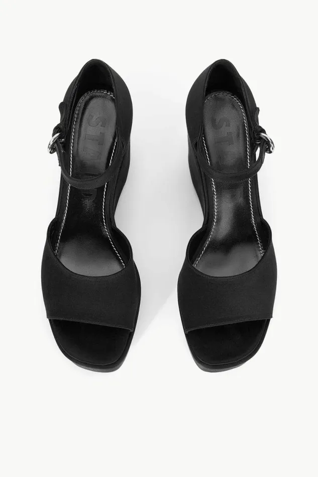 STAUD The Evening Edit STELLA PLATFORM SANDAL Black 8211 Women STAUD The Evening Edit STELLA PLATFORM SANDAL Black 8211 Women