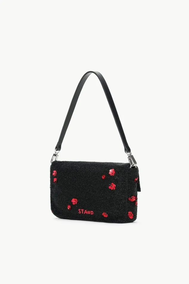 STAUD The Evening Edit TIMMY SHOULDER BAG Poppy 8211 Women STAUD The Evening Edit TIMMY SHOULDER BAG Poppy 8211 Women