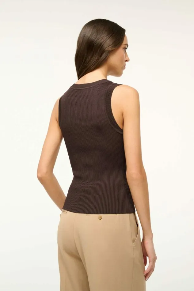 STAUD Tops JULIETTE TOP Earth 8211 Women
