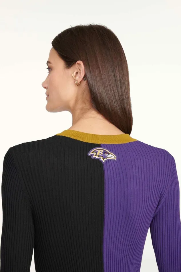 STAUD Tops THE NFL CARGO SWEATER Baltimore Ravens 8211 Women STAUD Tops THE NFL CARGO SWEATER Baltimore Ravens 8211 Women