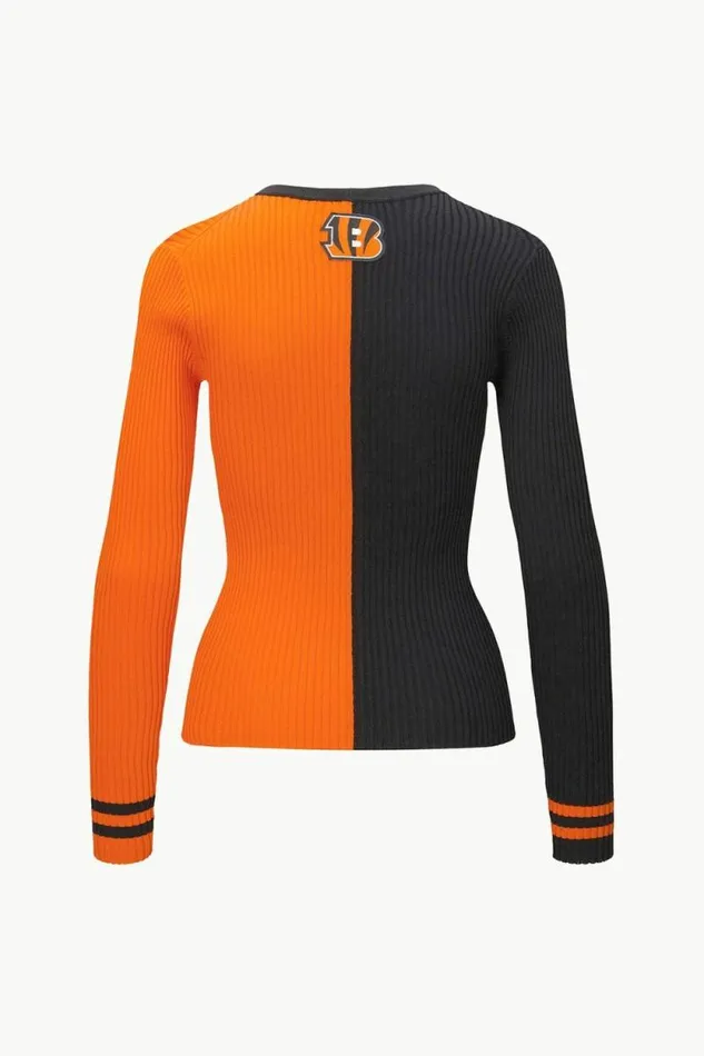 STAUD Tops THE NFL CARGO SWEATER Cincinnati Bengals 8211 Women STAUD Tops THE NFL CARGO SWEATER Cincinnati Bengals 8211 Women