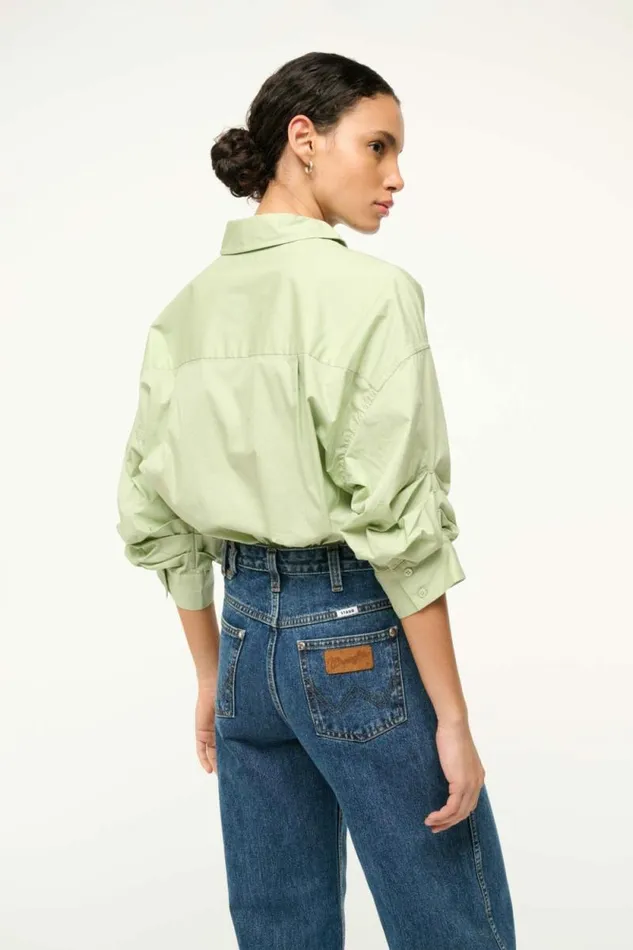 STAUD Tops TRAVERSE BODYSUIT Pale Jade 8211 Women STAUD Tops TRAVERSE BODYSUIT Pale Jade 8211 Women