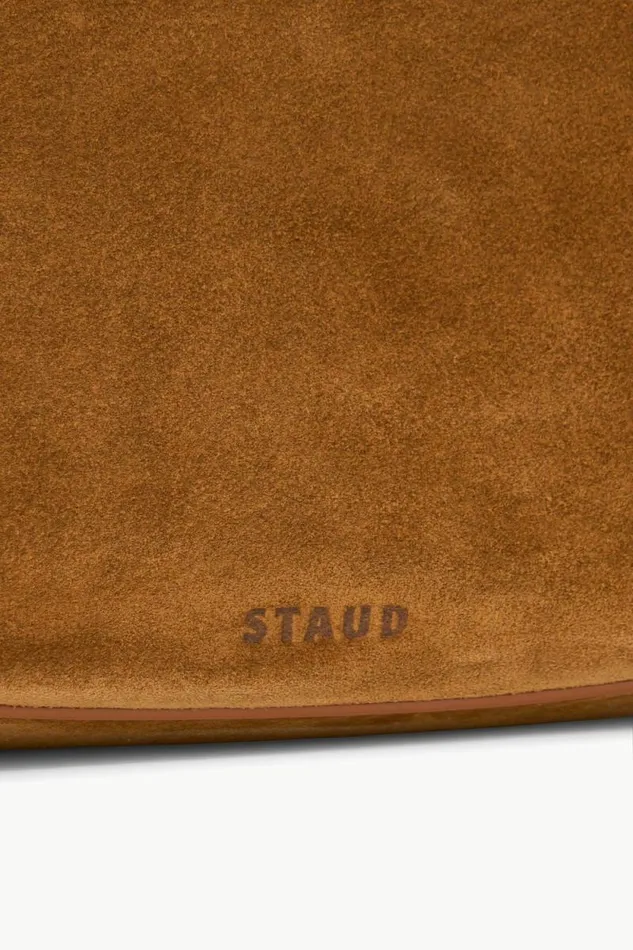 STAUD Totes PINE HOBO Tan Suede 8211 Women