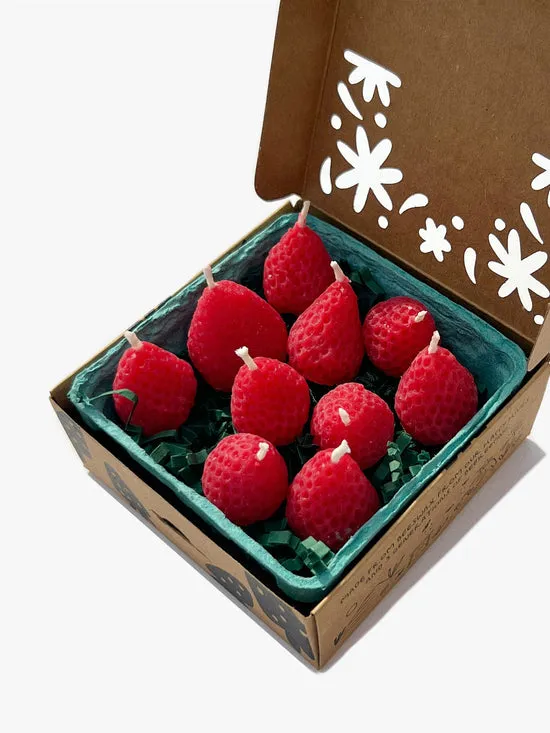 Strawberry Candle Set Strawberry Women Home Lisa Says Gah