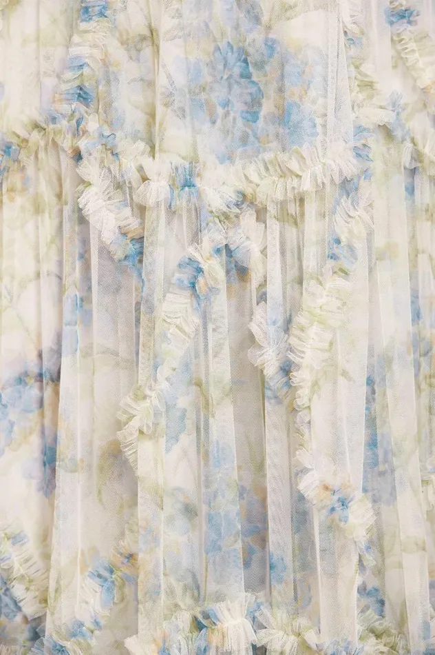 Summer Posy Short Sleeve Gown Multi Women Needle and Thread Dresses