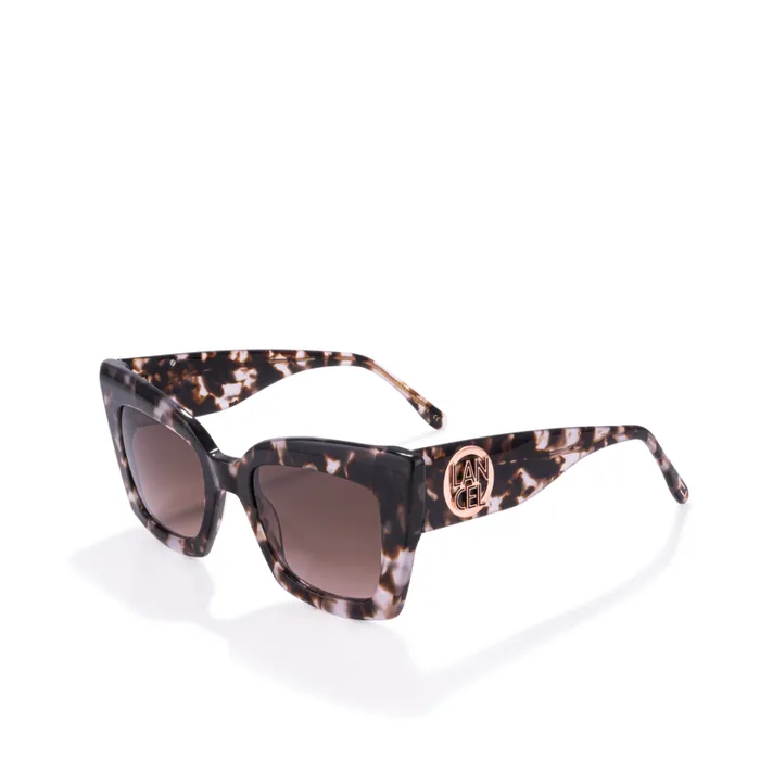 Sunglasses Brown Tortoise Women Lancel Sunglasses