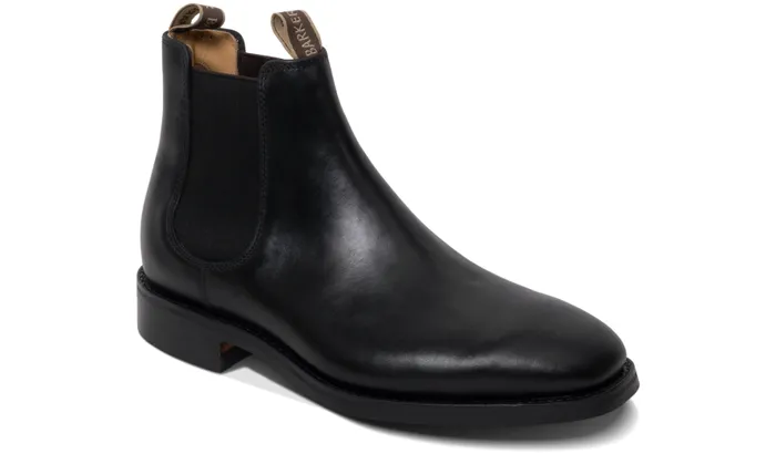Sutton 8211 Black Waxy Men Barker Shoes Mens Boots