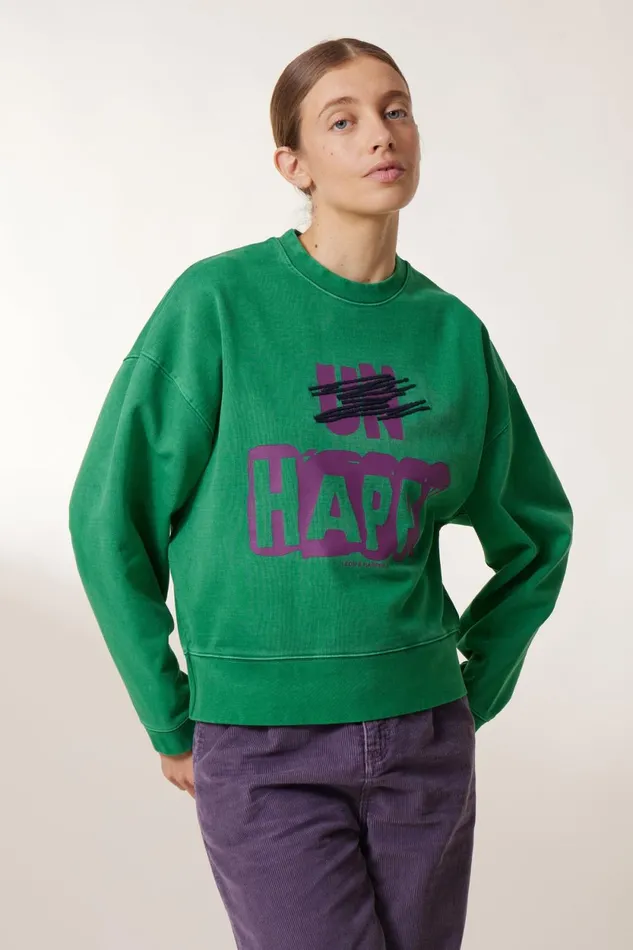 Sweatshirts Women Leon and Harper Siena Un Sweatshirt Green
