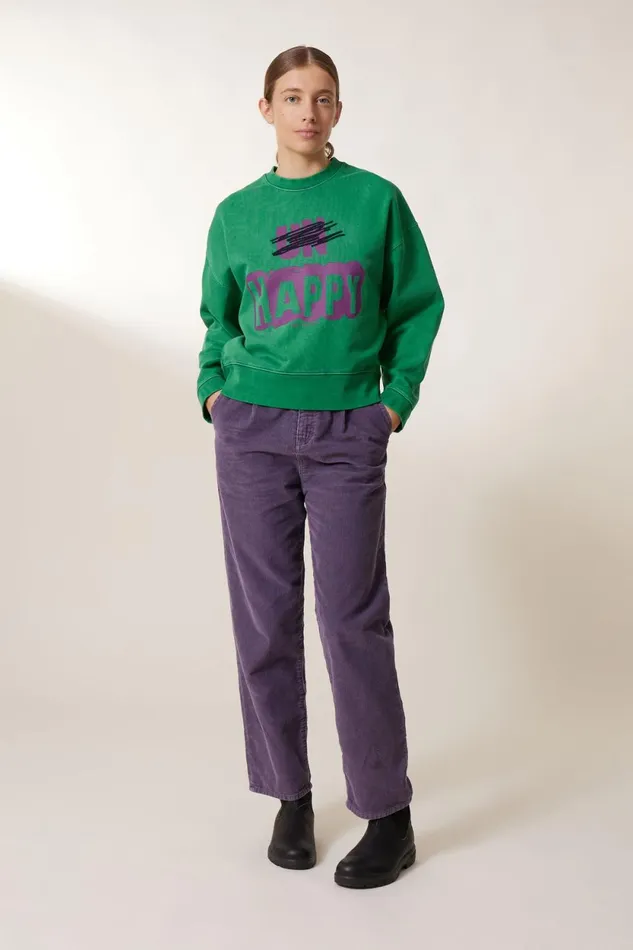 Sweatshirts Women Leon and Harper Siena Un Sweatshirt Green