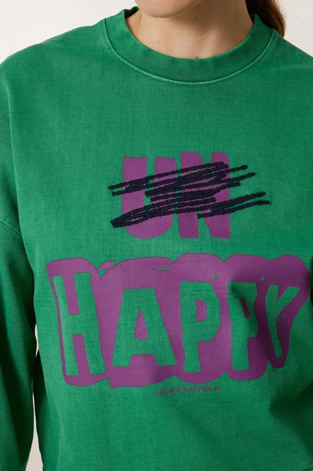 Sweatshirts Women Leon and Harper Siena Un Sweatshirt Green