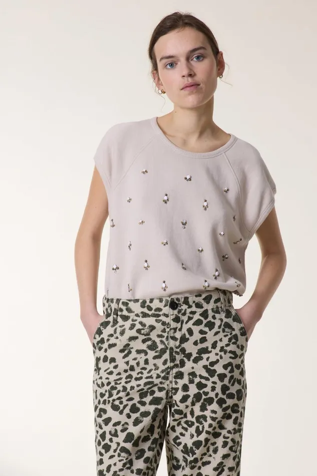 Sweatshirts Women Leon and Harper Sweatshirt Sirop Precious Stone