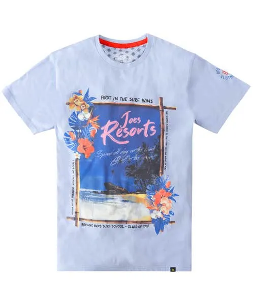 TShirts and Tops Joebrowns Apparel First in Tee Blue TShirts and Tops Joebrowns Apparel First in Tee Blue