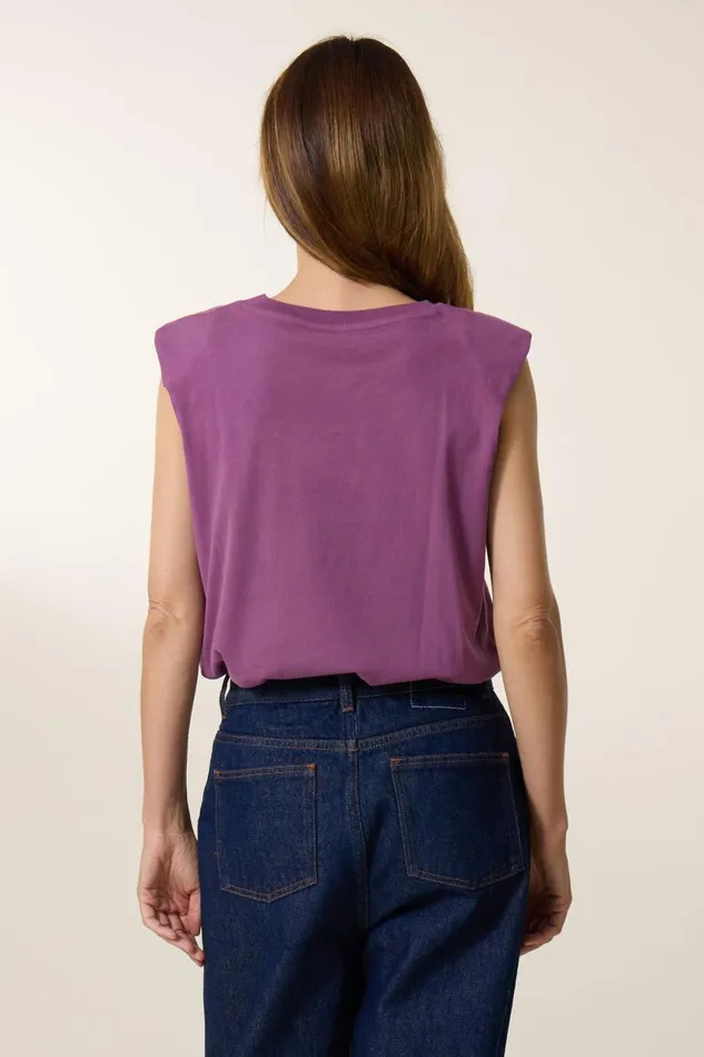 TShirts and Tops Women Leon and Harper Dode Un Tank Top Purple