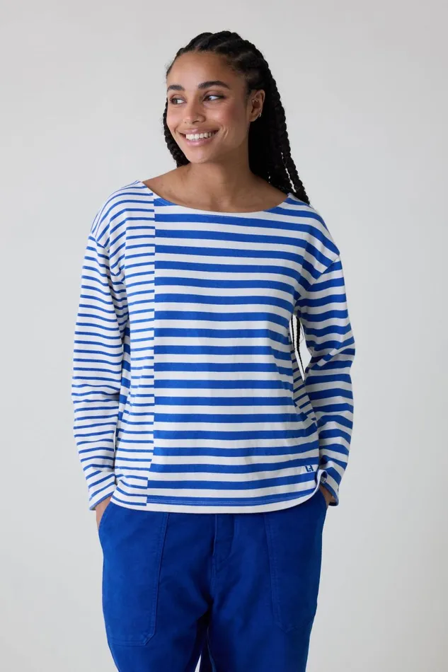 TShirts and Tops Women Leon and Harper Thill Mix TShirt Blue