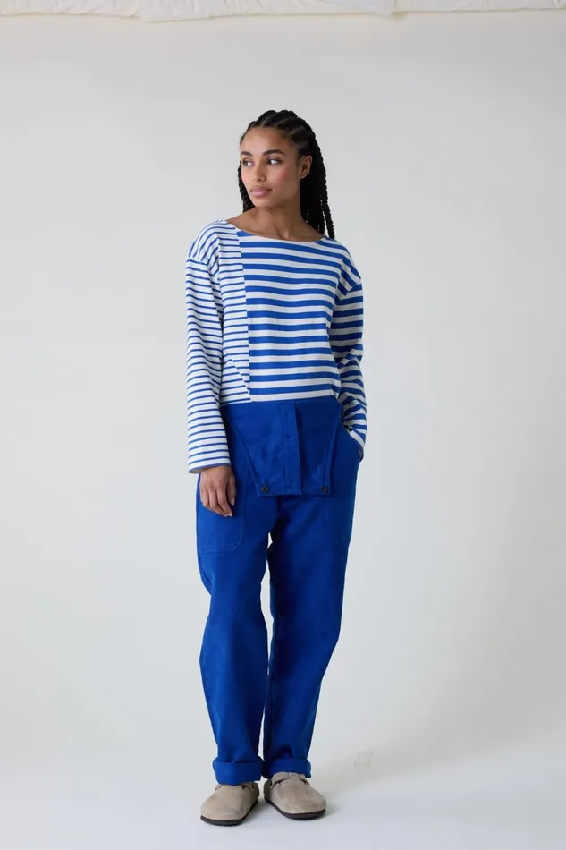 TShirts and Tops Women Leon and Harper Thill Mix TShirt Blue