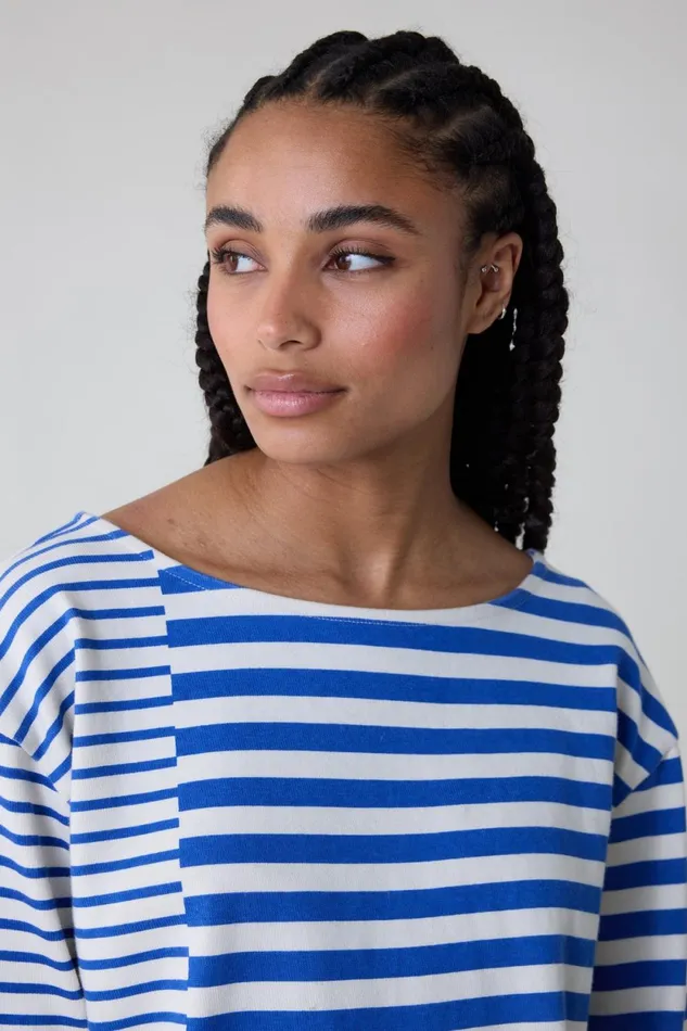 TShirts and Tops Women Leon and Harper Thill Mix TShirt Blue