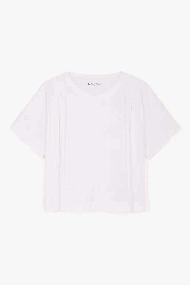 TShirts and Tops Women Leon and Harper Timao1 Plain Tshirt White
