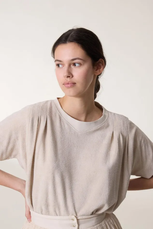TShirts and Tops Women Leon and Harper Timao1 Pln Tshirt Stone