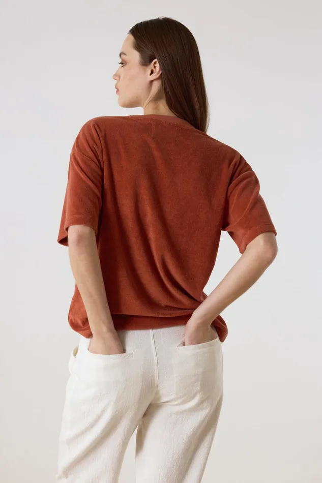 TShirts and Tops Women Leon and Harper Titan Pl TShirt Rust