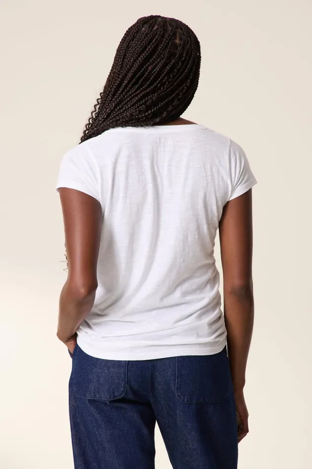 TShirts and Tops Women Leon and Harper Tonton Bfly TShirt White