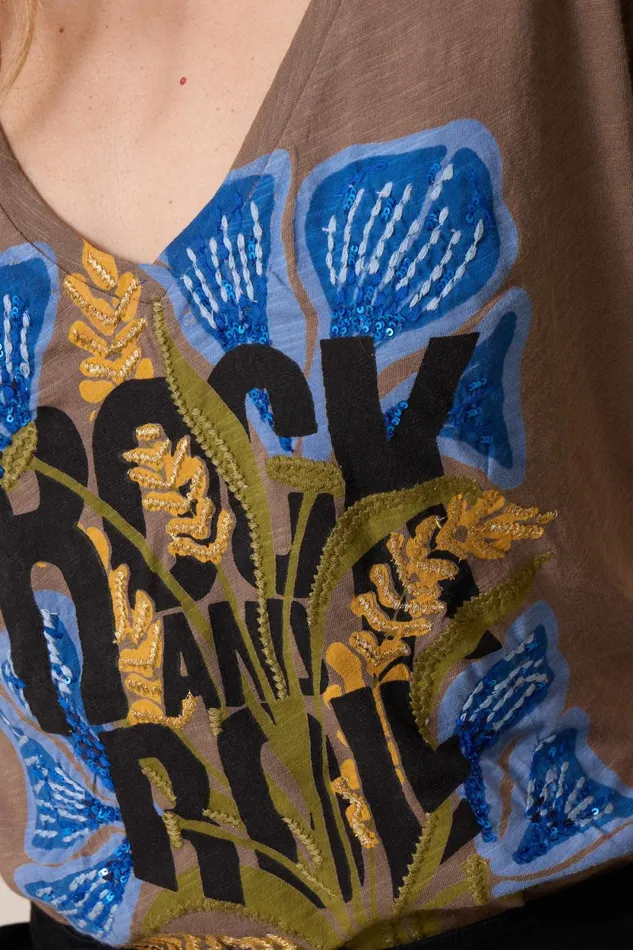 TShirts and Tops Women Leon and Harper Tonton Tulip TShirt Sage