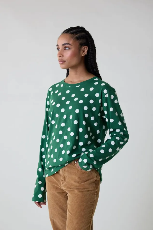 TShirts and Tops Women Leon and Harper Tornado Bullet TShirt Green