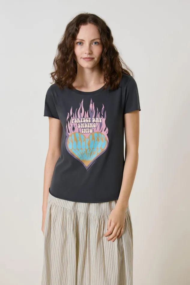 TShirts and Tops Women Leon and Harper Toro Day TShirt Carbone