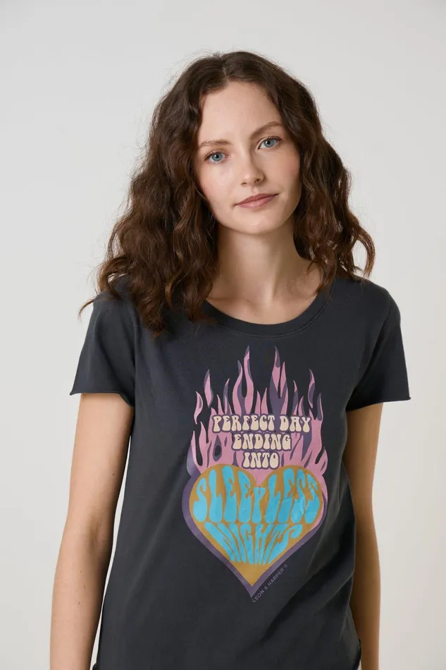 TShirts and Tops Women Leon and Harper Toro Day TShirt Carbone