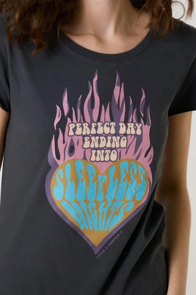 TShirts and Tops Women Leon and Harper Toro Day TShirt Carbone