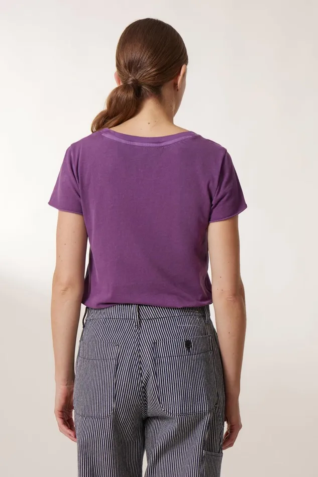 TShirts and Tops Women Leon and Harper Toro Lets TShirt Purple