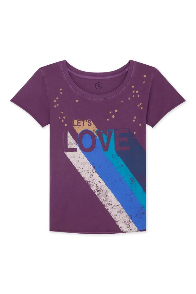 TShirts and Tops Women Leon and Harper Toro Lets TShirt Purple
