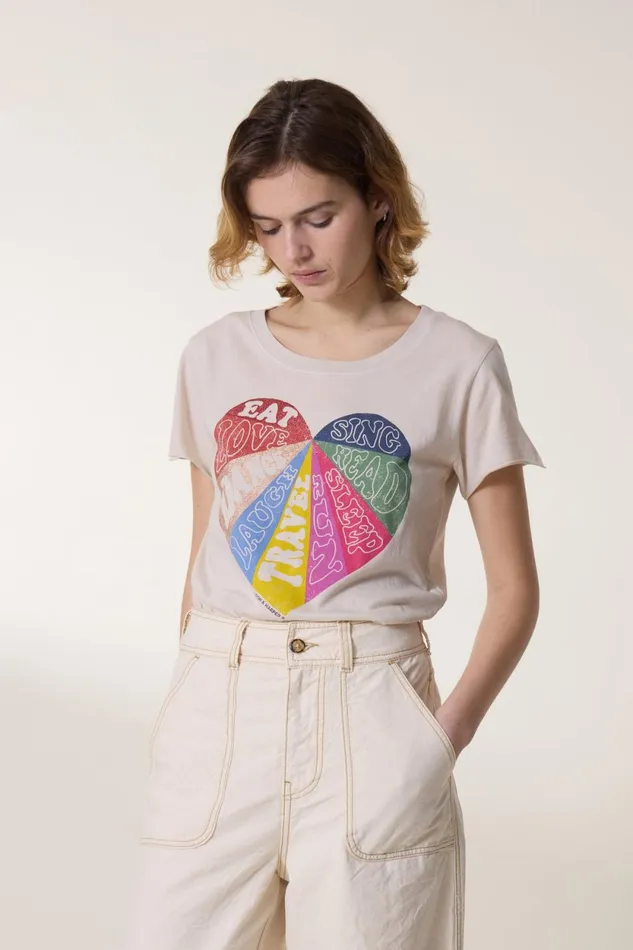 TShirts and Tops Women Leon and Harper Toro Sing Tshirt Stone