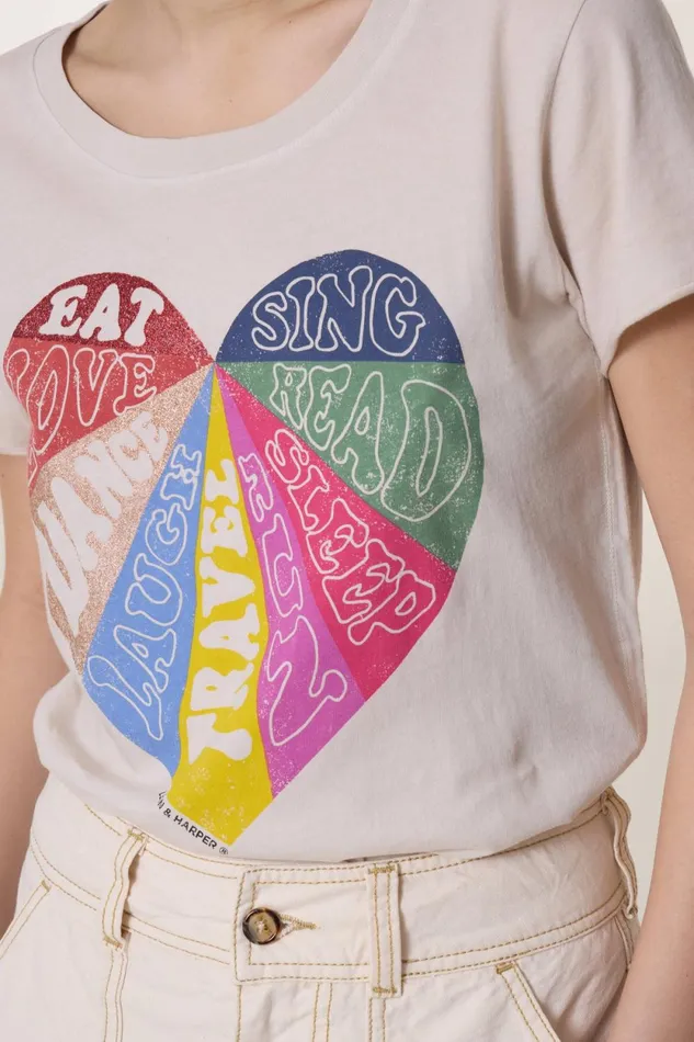TShirts and Tops Women Leon and Harper Toro Sing Tshirt Stone