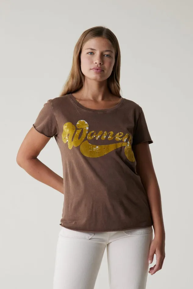 TShirts and Tops Women Leon and Harper Toro TShirt Brown