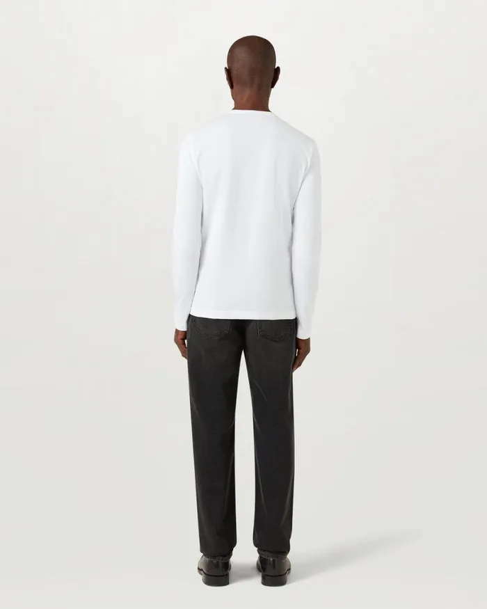 TShirts Men Belstaff Belstaff Long Sleeved TShirt White TShirts Men Belstaff Belstaff Long Sleeved TShirt White